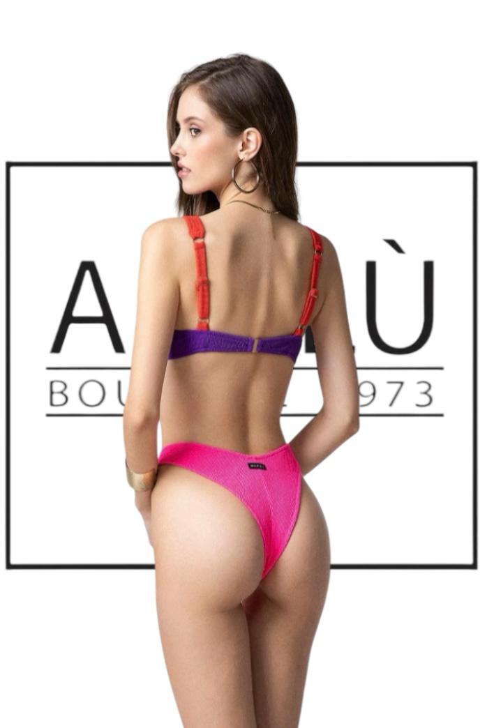 Bikini Donna Me fui Reggiseno con Ferretto e Slip Americano Fisso